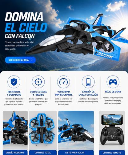 dron aero jet futurista